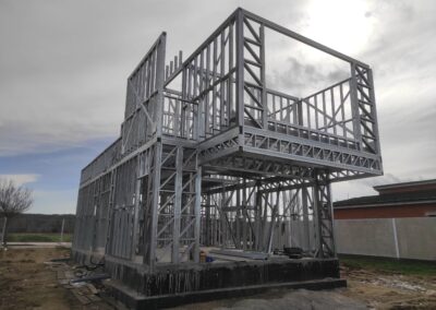 Vivienda Unifamiliar. SISTEMA STEEL FRAMING.